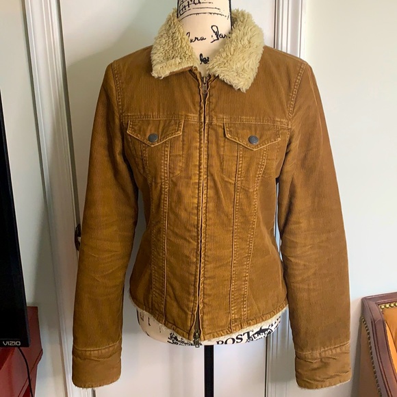Abercrombie & Fitch Jackets & Blazers - Corduroy Sherpa jacket